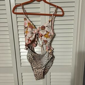 Patterned Swimsuit, new with tags
